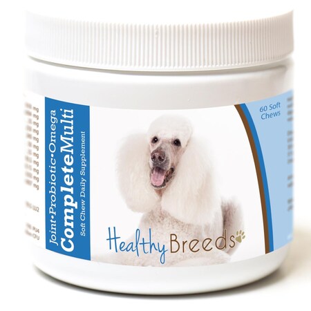 Healthy Breeds Poodle All in One Multivitamin Soft Chew, 60PK 192959008740
